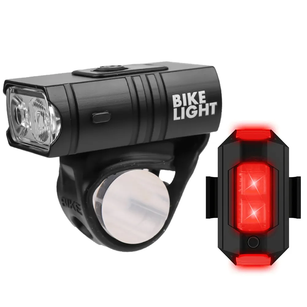 LED Bicycle Light 1000mAh 800 Lumens Bike Headlight Cycling Taillight ...