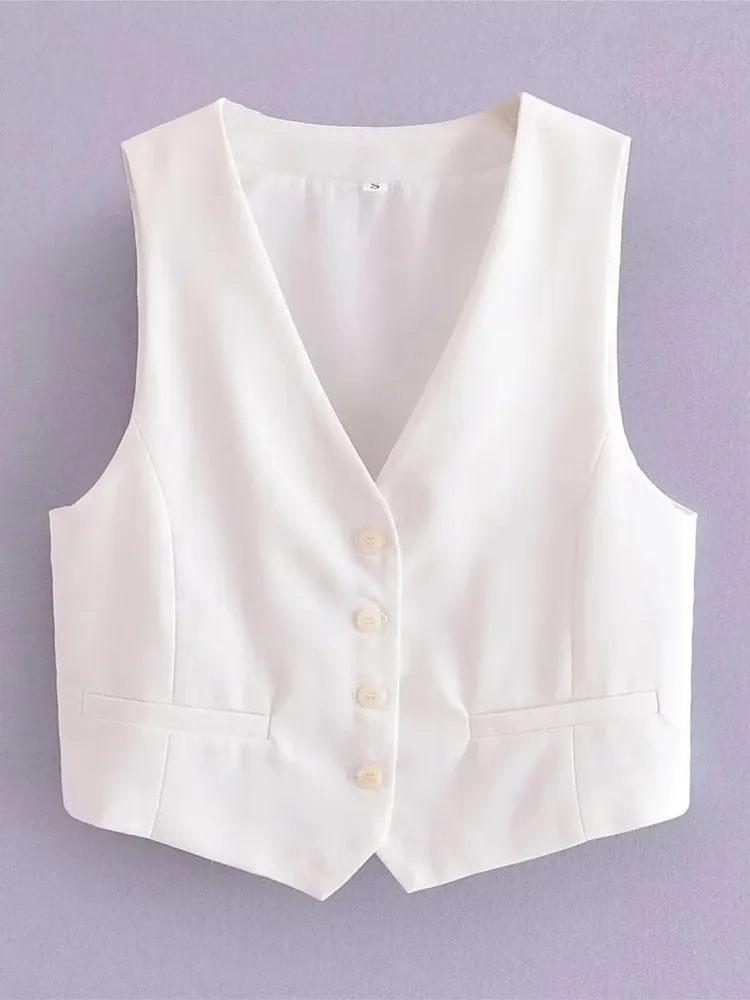 トップス Venica camisole tailored vest Tailored Vest - White | Levi's® US