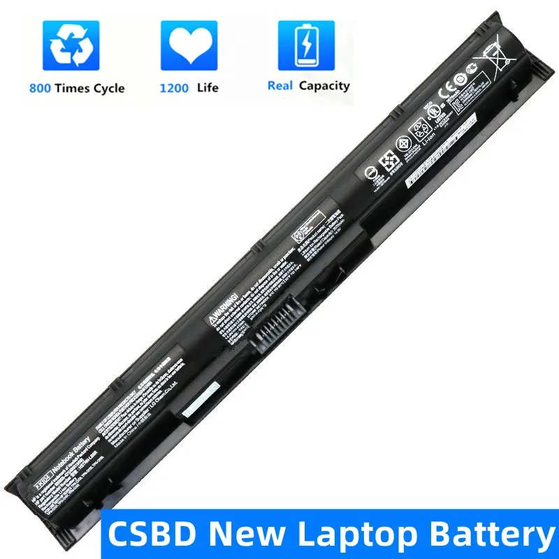 Batteries CSBD New KI04 Laptop Battery for HP Pavilion 15ab292nr 14ab000 17g000~17g099 HSTNNDB6T/LB6R HSTNNLB6S/LB6T 800049001