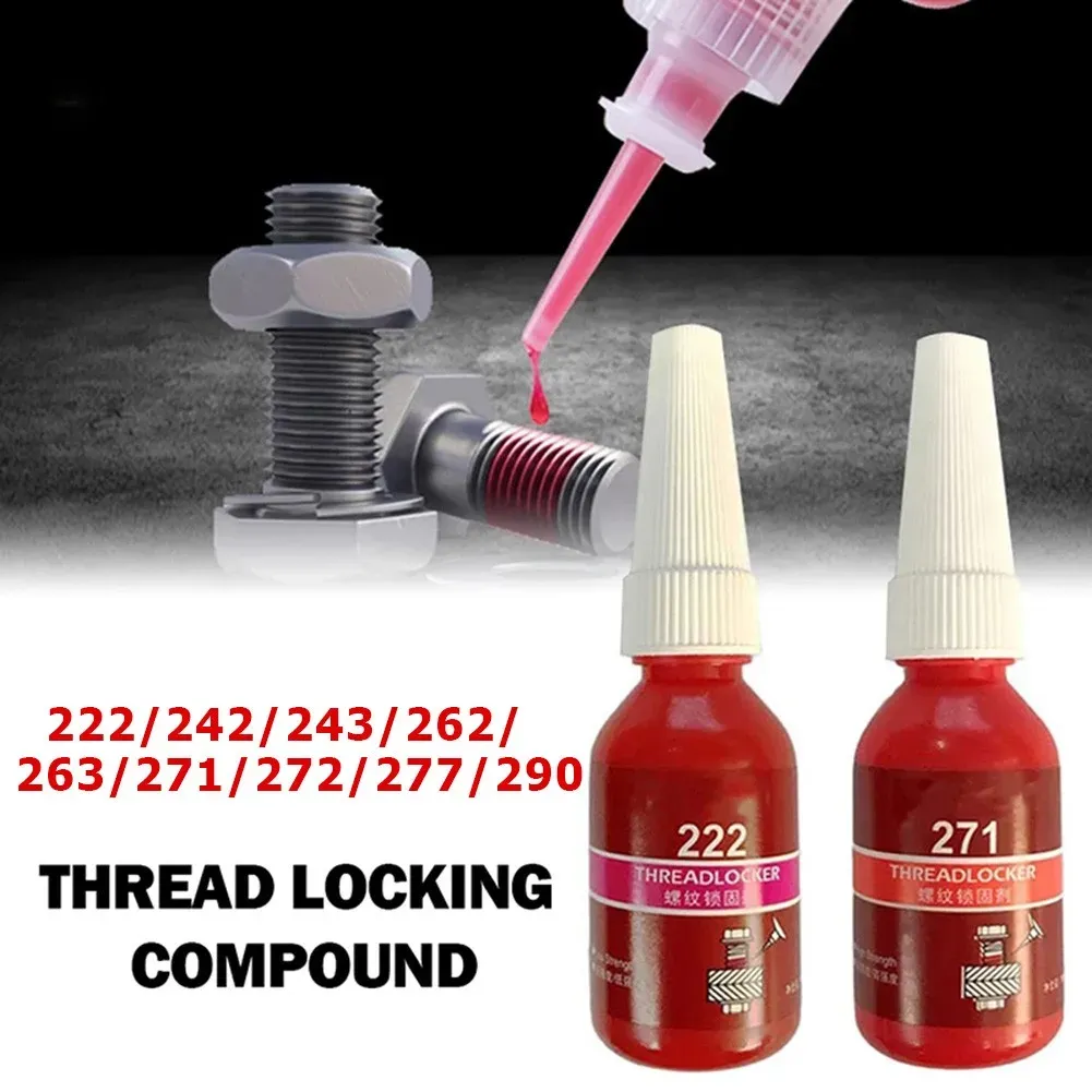 ThreadLocker 242 & 271 Combo – Medium & High Strength Thread Lock Gel – 2-Pack