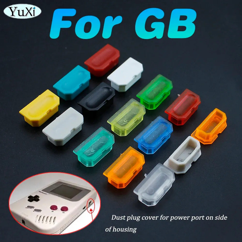 1PCS Cover Dust dla Gameboy GB GB Console Shell Plug do DMG 001 Port Zasilanie Plastikowe akcesoria