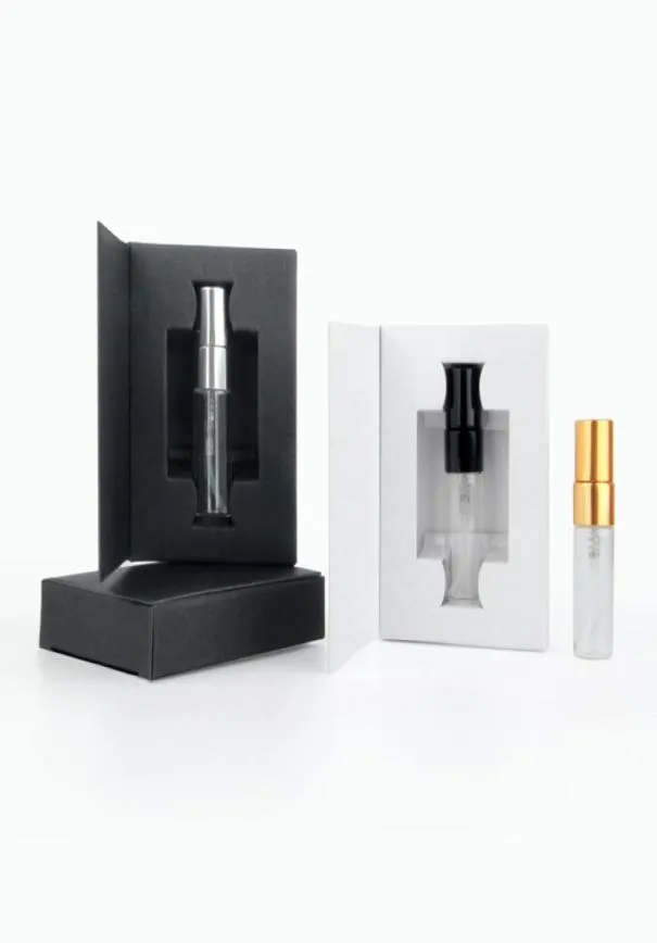 100 PiecesLot 3ml Packaging Boxes Mini Perfume Bottle With Atomizer And Glass Perfume Bottle4464781