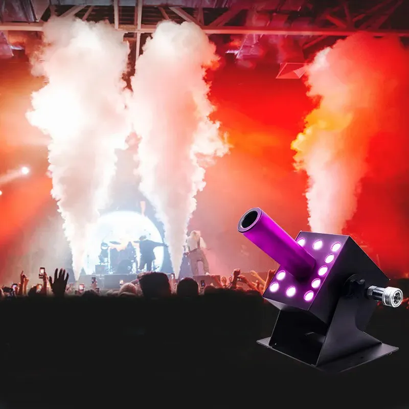 LED CO2 Jet Machine 3-in-1 RGB Fog Effect DMX Controlled 70W 90