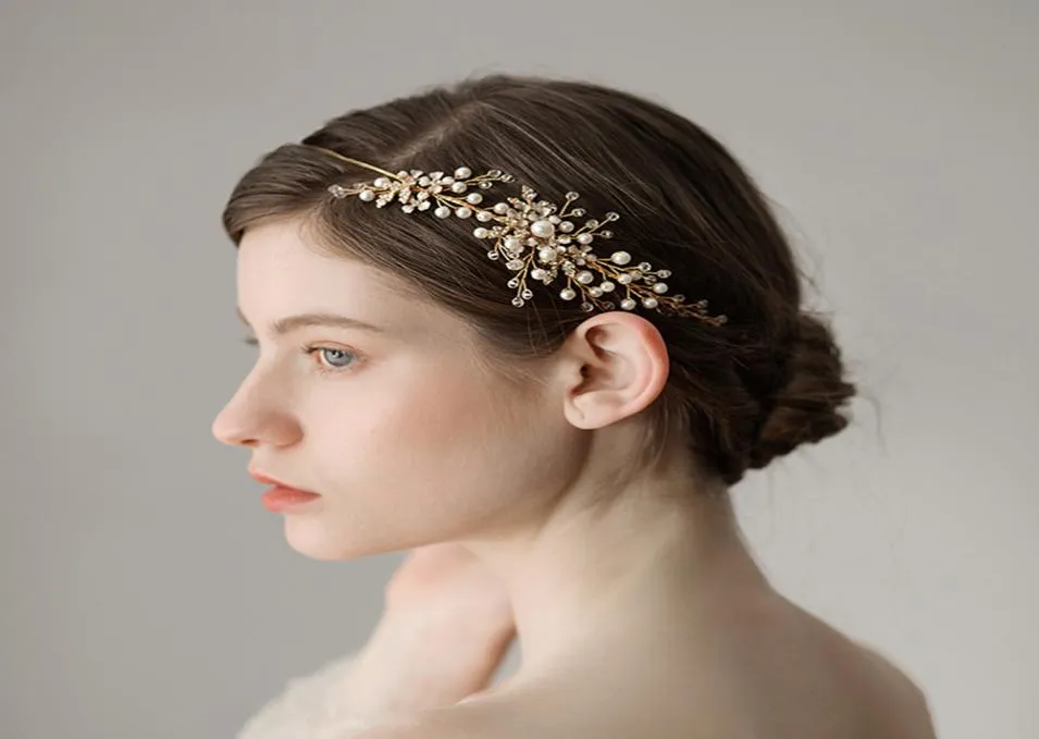Trender Fashion Women Flora Wedding Jewelry Party Accessories Bands Headpieces Hair Wears9209697