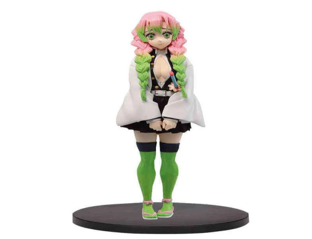 Model figurki anime Kimetsu no Yaiba Kanroji Mitsuri Figures PVC Model Toys 2201086915848