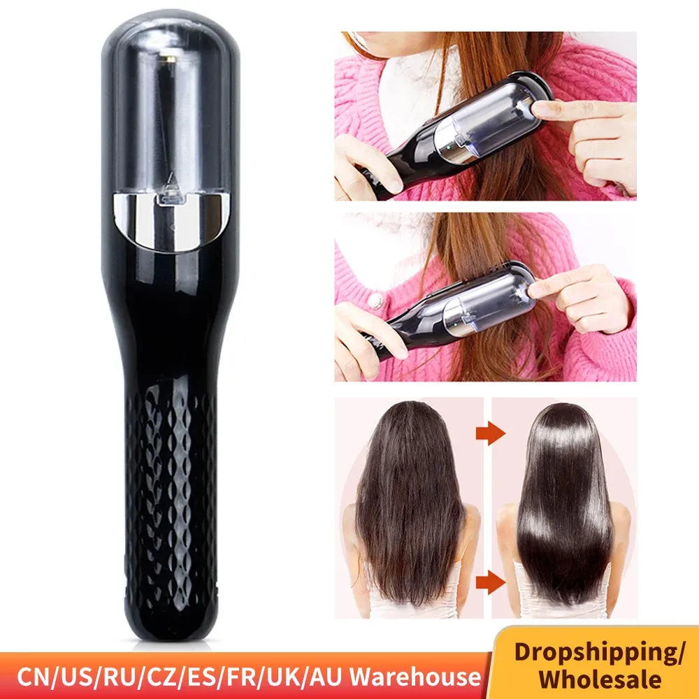 Trimmers Split Ends Remover Coimer Coimm pour sèche endommagée et cassante Professionnel Trim automatique Split Cordless Cuting Wireless Charging