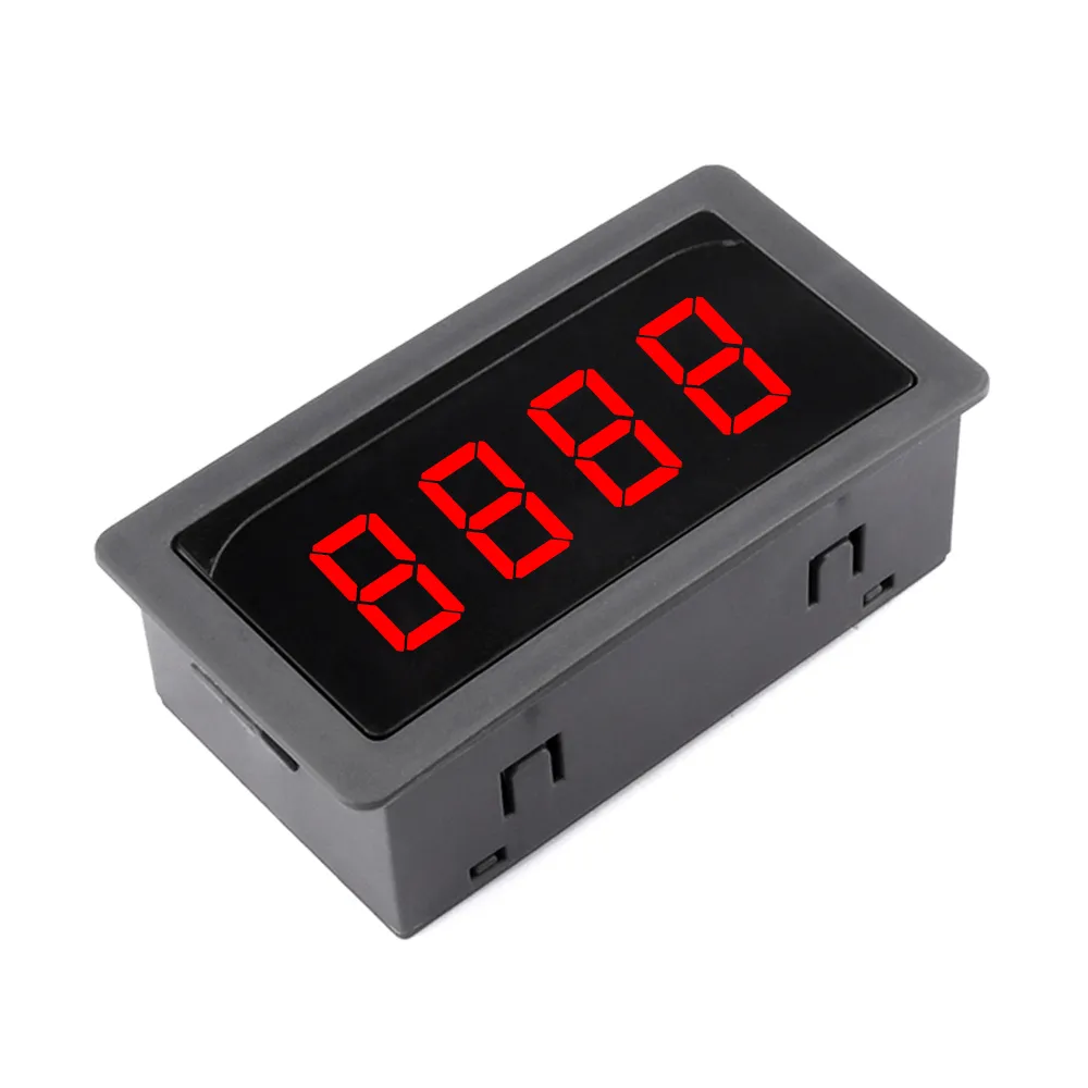 9999RPM Digital Tachometer Meter with 4-Digit Counter and NPN 5V Hall ...