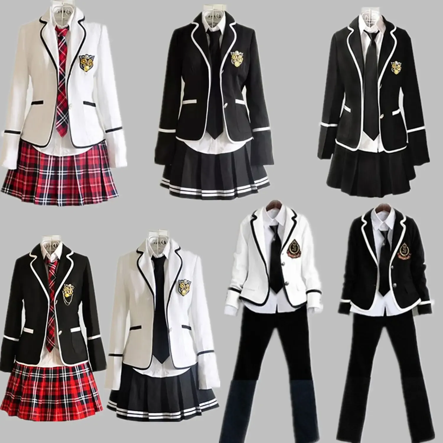 DHgate.com:British Style Childrens School Uniform Chorus