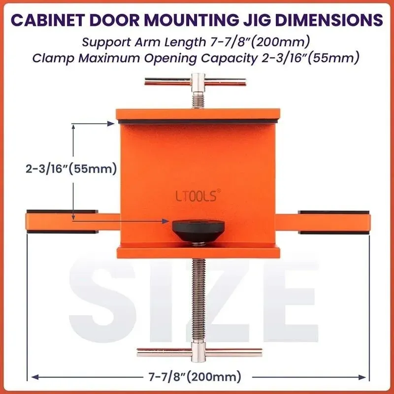 Clip robuste pour le cadre de la porte de l'armoire Installation de fixation et de support de tiroir Montage du bois Fix de poinçailles