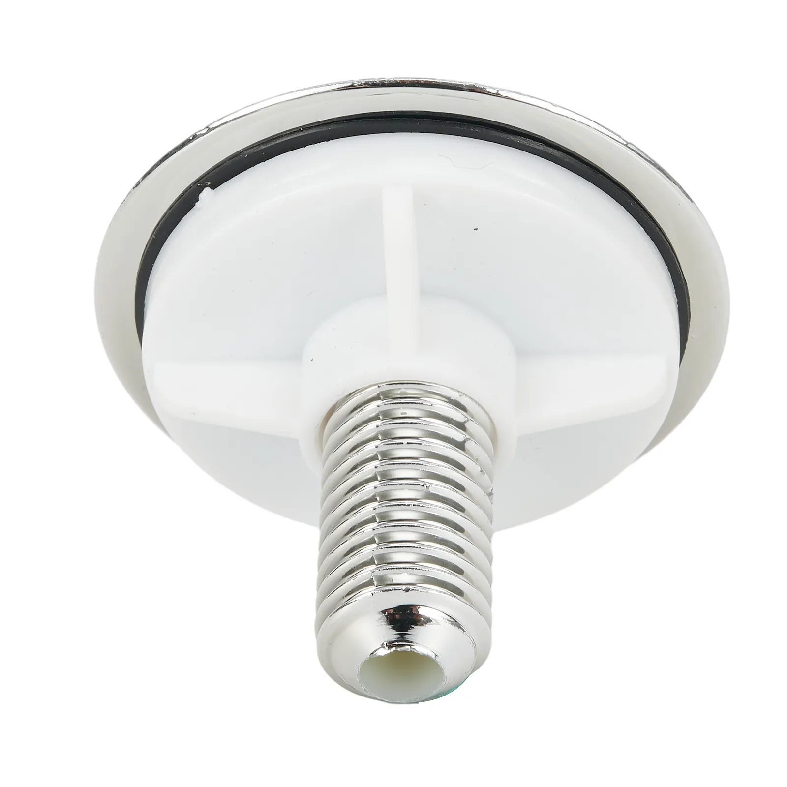 2 Inch Stainless Steel Kitchen Sink Hole Cover - 2 Pack Faucet Hole Plug For Countertops (White Finish)