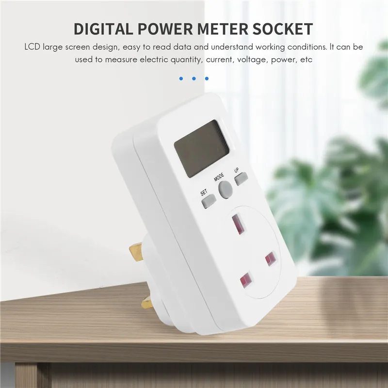 DHgate.com:Smart UK Plug-In Digital Power Meter Socket Electric ...