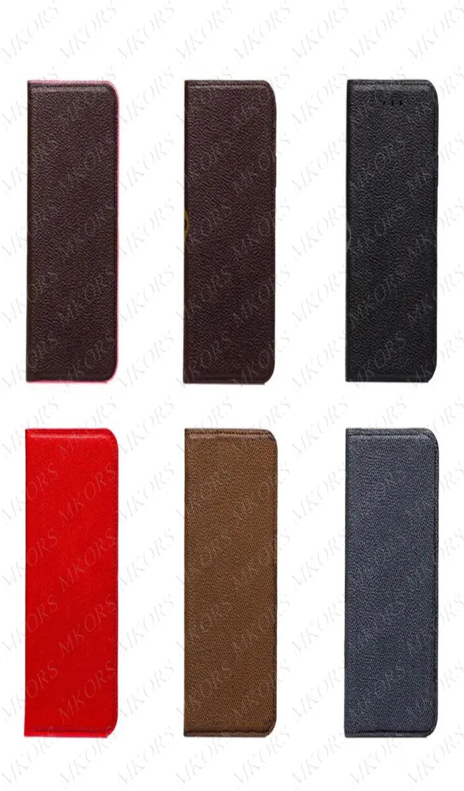 Klassischer Buchstabenblumen -Designer -Brieftaschen -Telefonhüllen für iPhone 13 12 11 Pro Max X XS XR 8 7 Plus Leder Folio Ganzkörperschutz 2029275