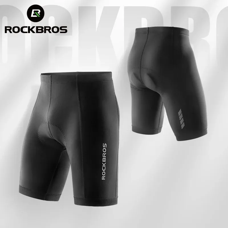 Rockbros Sommer -Fahrrad -Shorts atmungsaktive Fahrradshorts Strumpfhose Straßensportfahrradhose Stoßdichter Schwamm Padbike Shorts240328