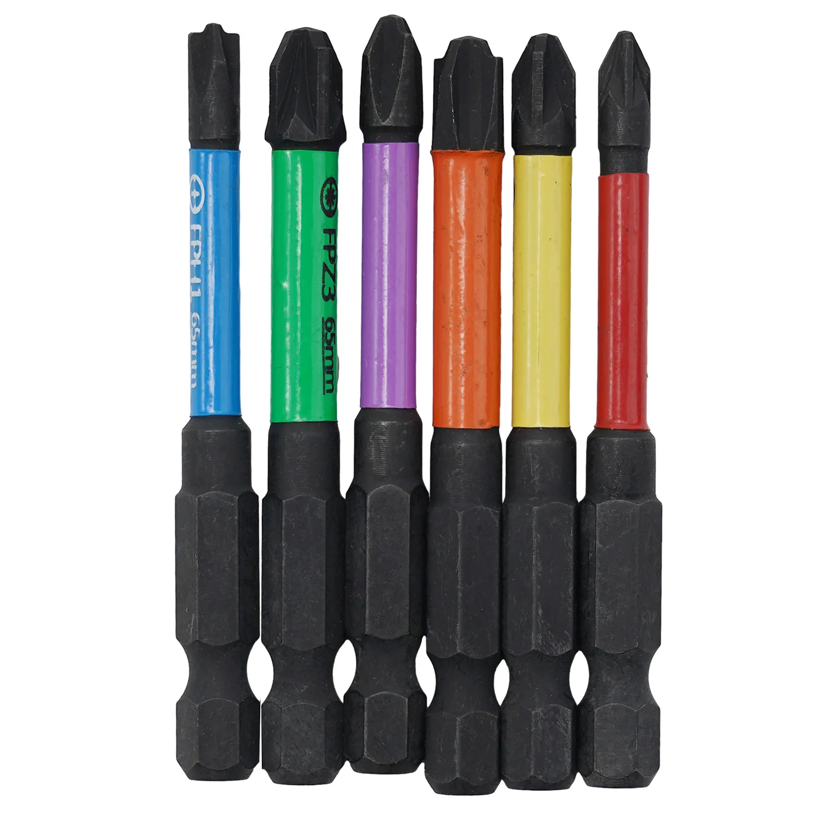 65mm Magnetic Cross Screwdriver Bits Set FPH1/FPZ1/FPH2/FPZ2/FPH3/FPZ3 ...