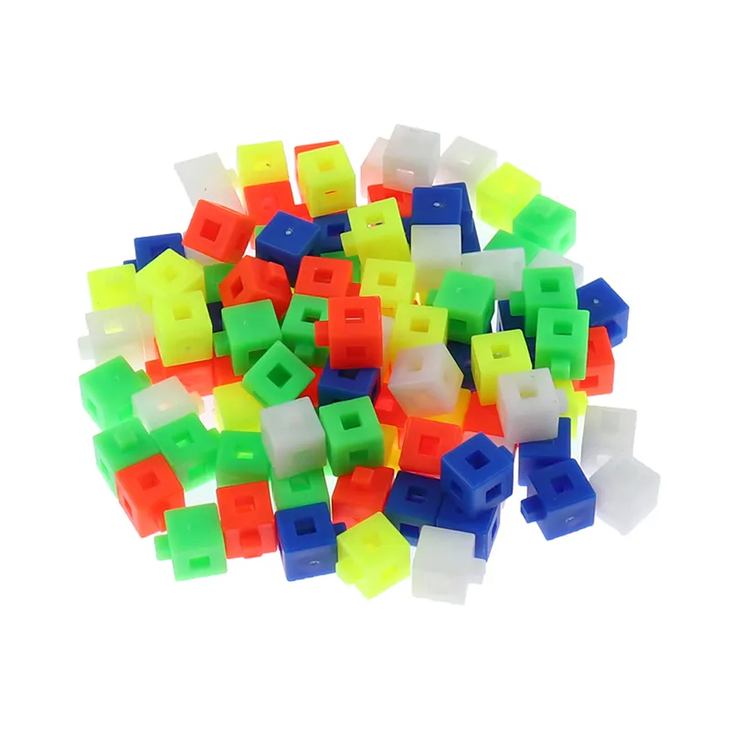 Interlocking Counting Math Blocks Colorful Linking Cubes Interlocking Counting Blocks for Math Learning ...