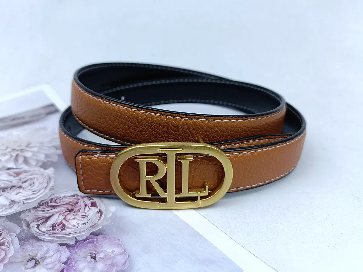 2024 RLL Women Designer Belt Belts Leather 2.5cm Width High Quality Men Designer Strong and Durable Children's RLLS Belt Rll Belt for Men Design 626