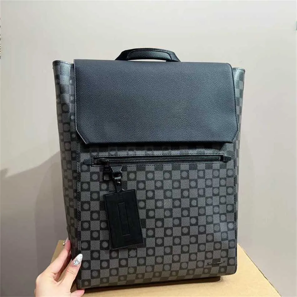 Продать черный дизайнерский рюкзак Back Bag Unisex L-буквы рюкзаки Классические старые цветы на молнию