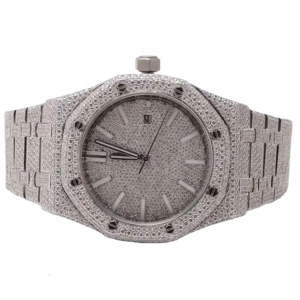 Luxury Looking Fully Watch Iced Out For Men woman Top craftsmanship Unique And Expensive Mosang diamond 1 1 5A Watchs For Hip Hop Industrial luxurious 6902