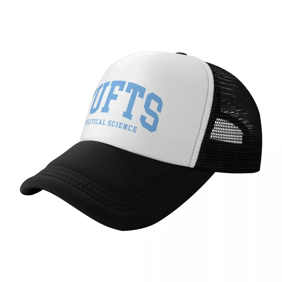 political science tufts - college font curved Baseball Cap Beach Bag Sun Hat For Children Designer Hat Women Caps Mens 240327