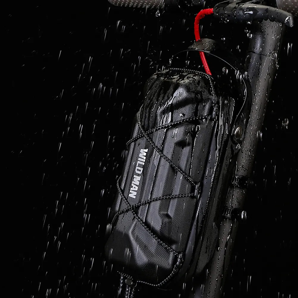 Electric Scooter Front Bag Waterproof EVA Hard Shell Handlebar Hanging ...