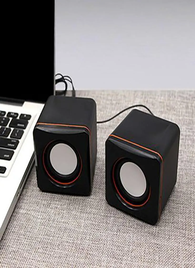 ユニバーサルUSB 20音楽スピーカー35mm Pulg Mini Music Stereo Speaker for Multimedia Desktop Computer Notebook9411881