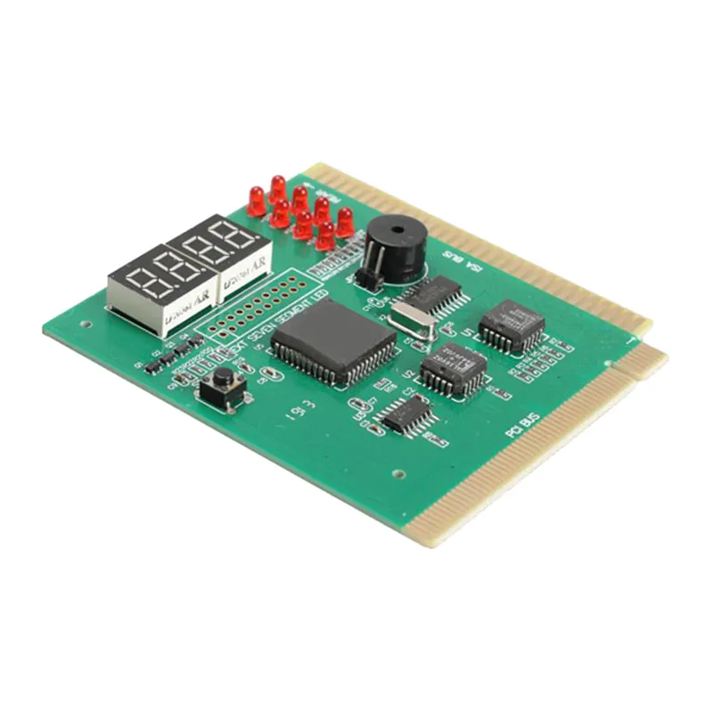 wholesale Computer Display 4-Digit LCD PC Analyzer Diagnostic Card for  Motherboard Post Tester Computer Analysis PCI Card Networking Memory Cpu