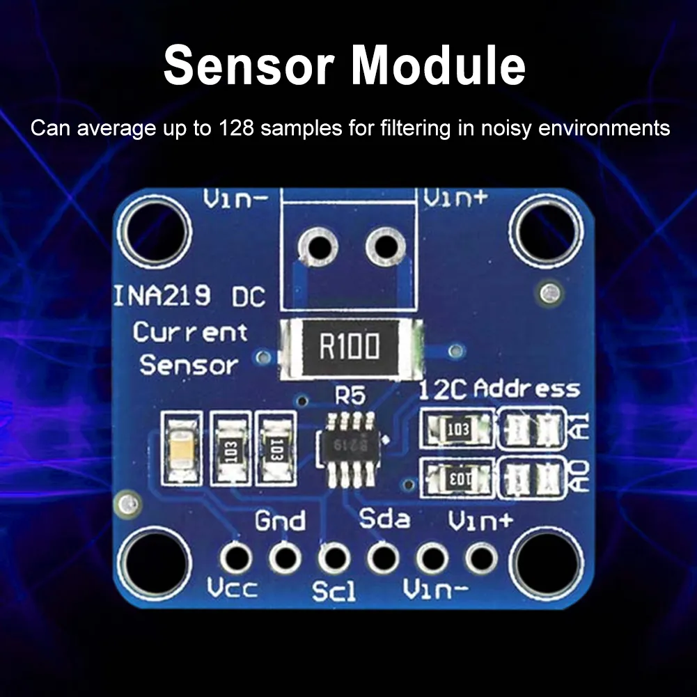 MCU 219 INA219 Bi Directional Current Sensor Module I2C Power ...