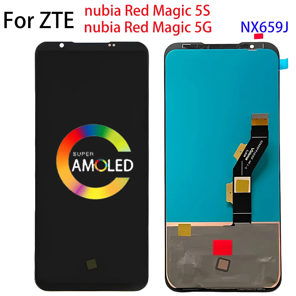 6.65Original For ZTE Nubia Red Magic 5S LCD Display Screen Touch
