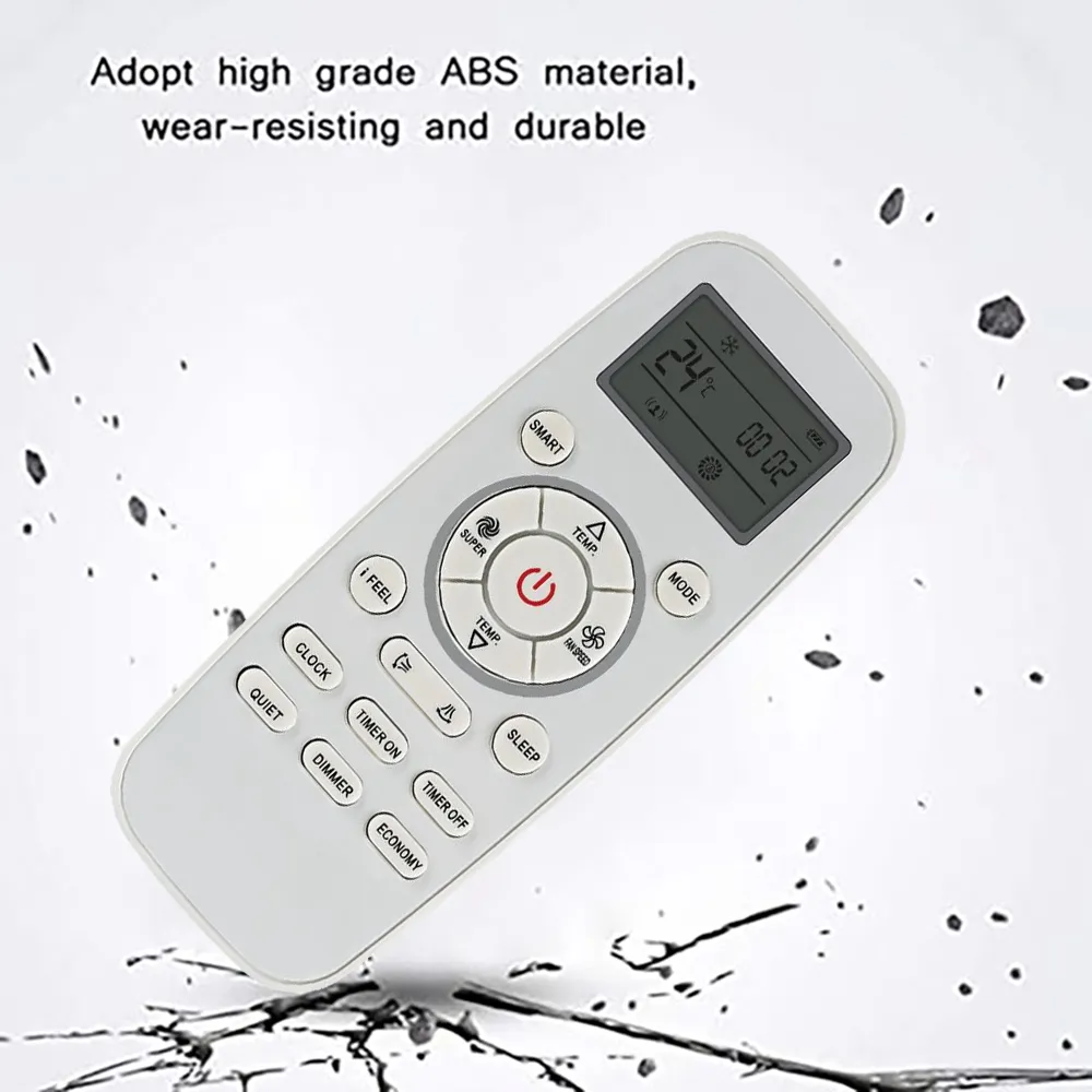 Télécommande De Rechange Pour Climatiseur Hisense DG11L1 03/04 - Piles AAA Non Incluses