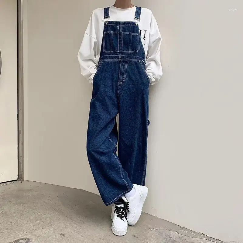 Men's Jeans Pre-fall Sense Suspenders 2024 One-piece For Men And Women
