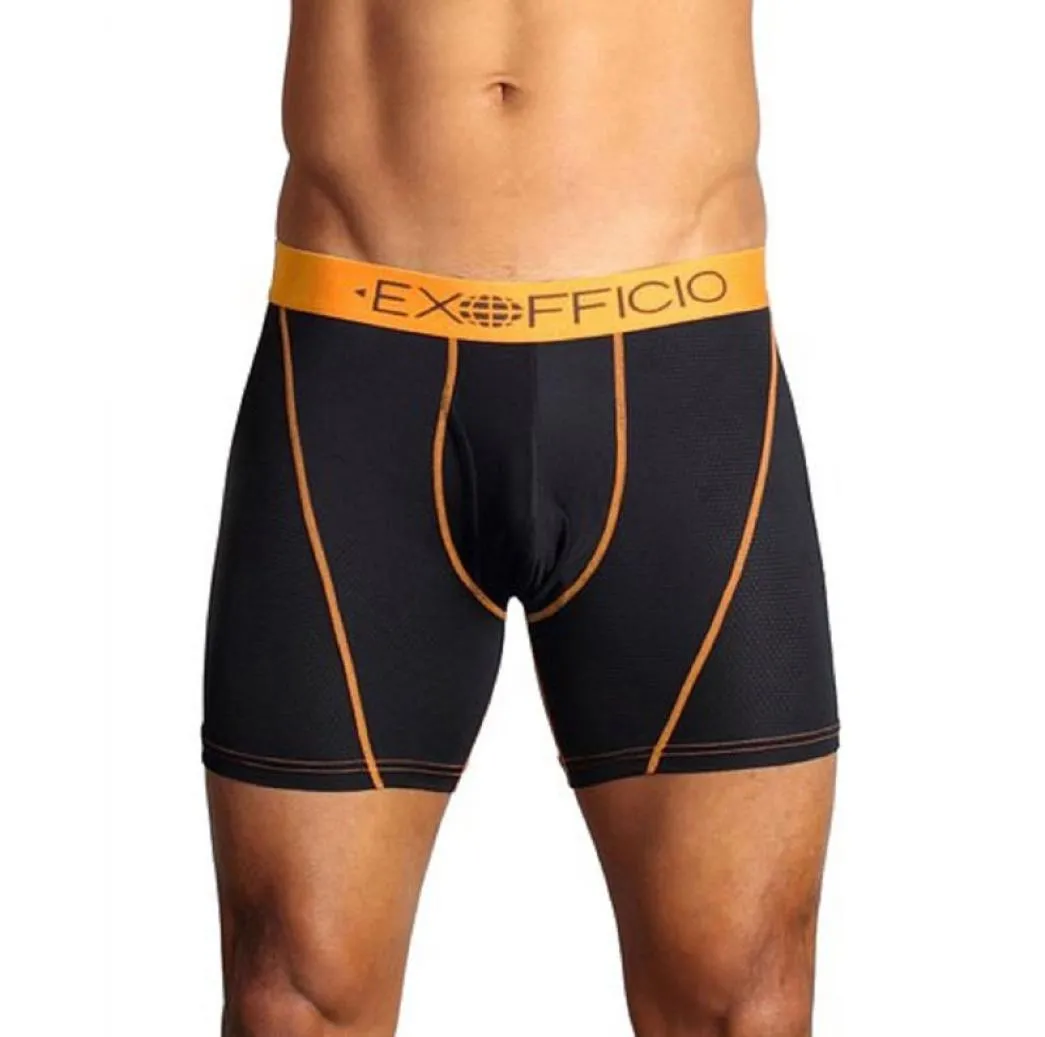 Ex icio exicio Männer Mesh 6-Zoll-Boxer Casual Quick-Drogen-Männer Unterwäsche mit Fly ~ USA Größe S-XL8614489