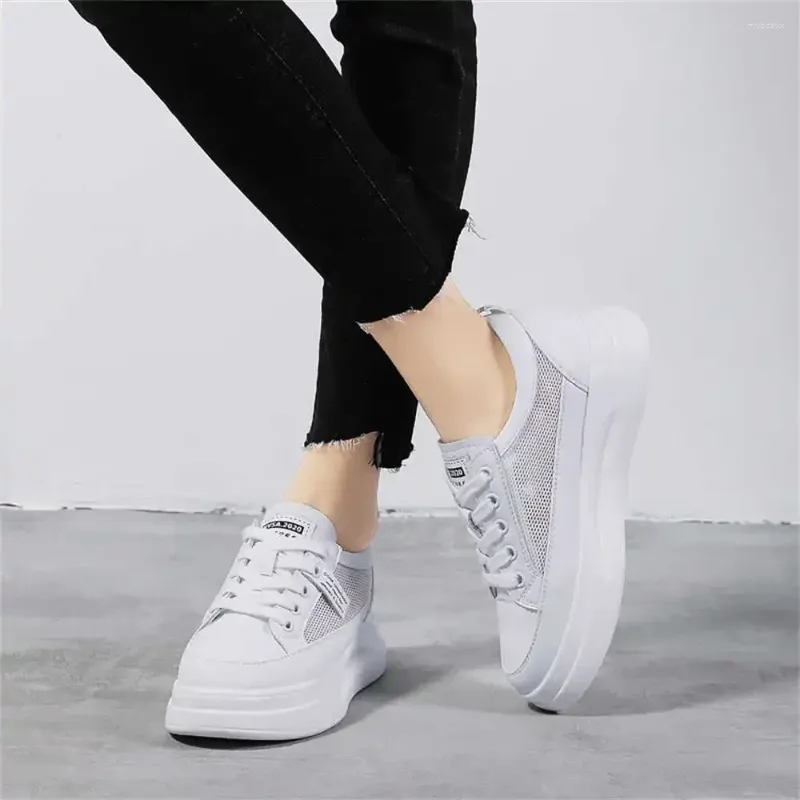 Scarpe casual platforme intrecciate da golf da golf sneaker appartamenti tenis sport per ragazze in forma fitness fitness teni offerte speciali