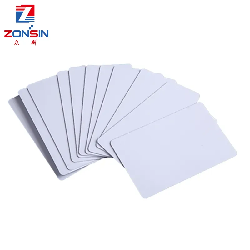 Dual Chip Frequency Rewritable Composite RFID Key Cards 125 kHz T5577 ...