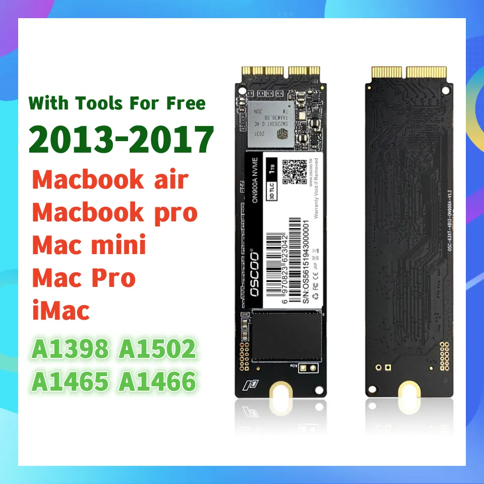 1TB SSD For 2013 2014 2015 2017 MacBook Air A1465 A1466