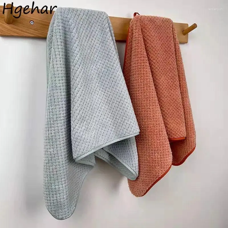 Face solide serviette simple 2pcs salle de bain soft family ins quotidien 4 couleurs el home textile loisir classique japon style ménage