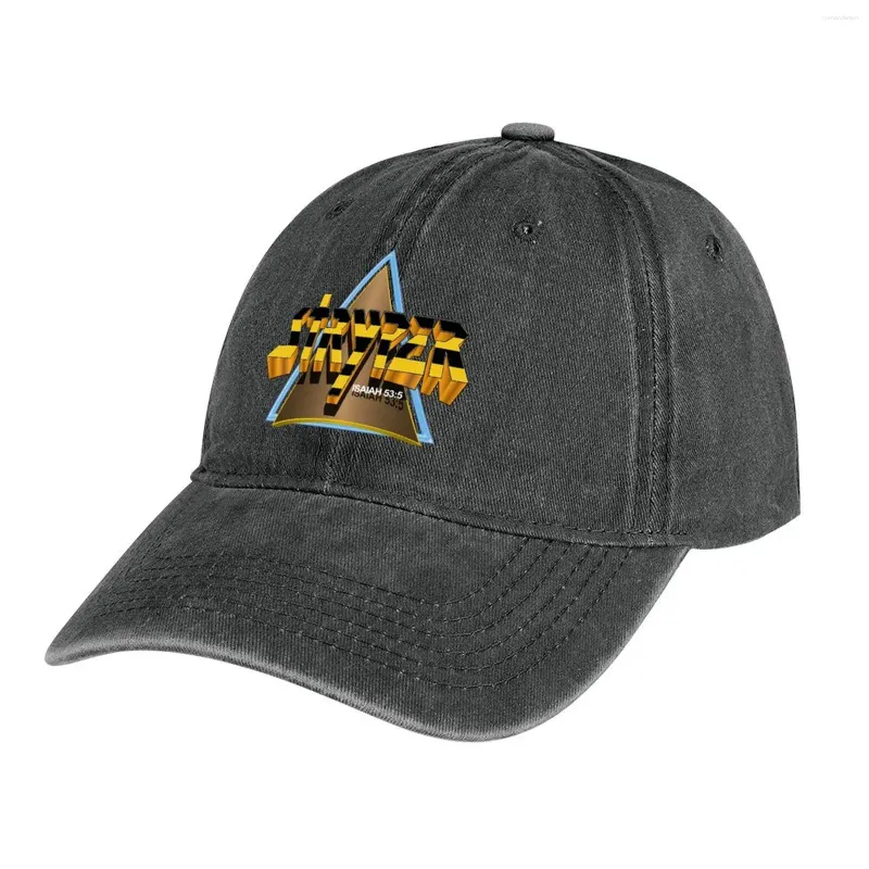 Berets Stryper - Logo avec triangle Cowboy Hat in Wild Ball Fashionable Men Women's's