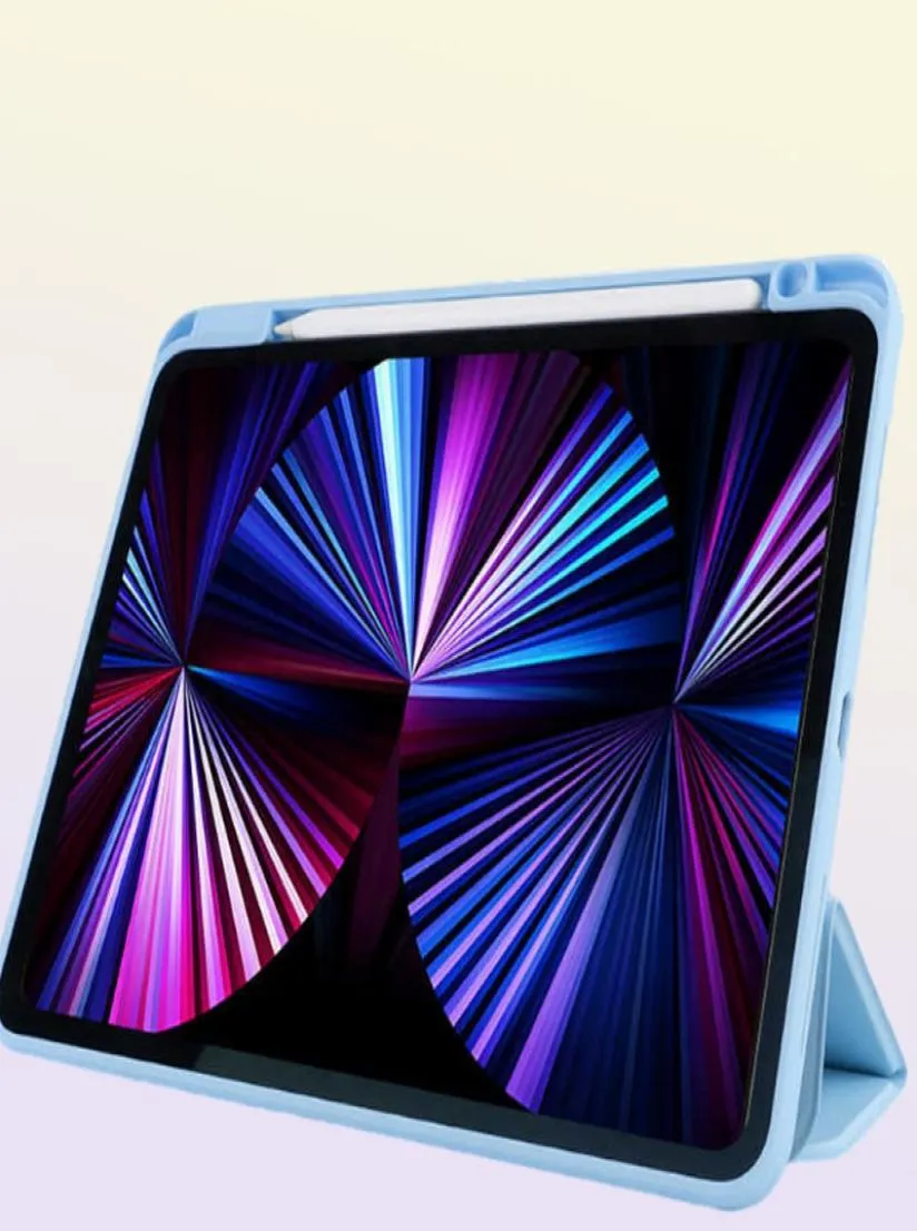 Tablet PC Cases Sacs pour iPad Air 5 2021 Pro 11 4 109 COUVERTURE DE STAND 129 MINI 6 2019 102 7 8 9th Generation 360 ° Rotation W2210208573814