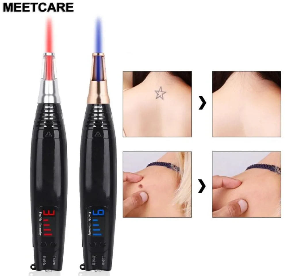 LED Scar Tattoo Removal Pen Frecle Mole Dark Spot Posment Tattoo Removal Machine Machine Pro Repair Picosecond Pen8617038