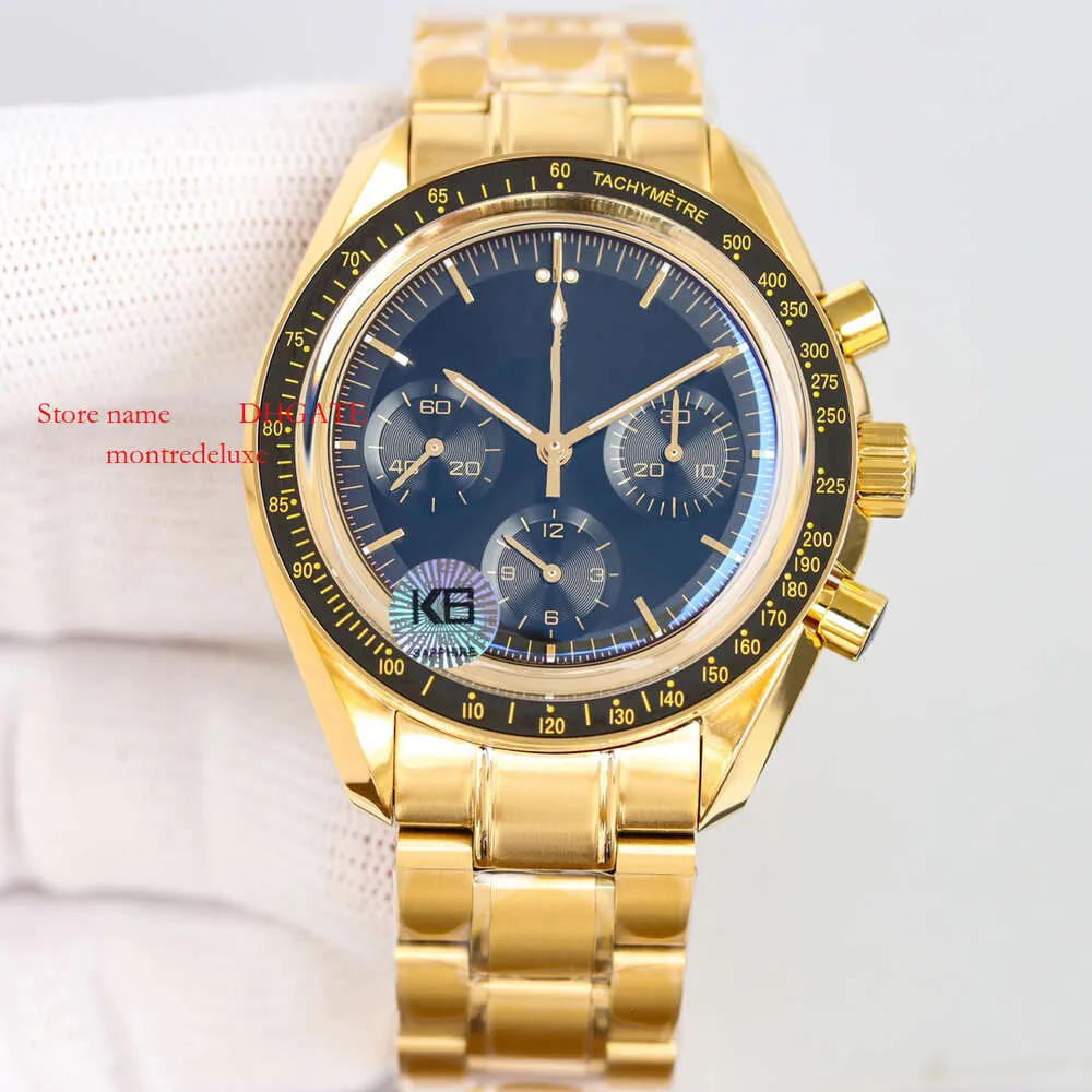 42mm 3861 Business 310.63.42.50.02. Titta på Saturn Designers Men's Moon Pluto Watchesmen's Watches Business Chronograph Superclone 316L 427