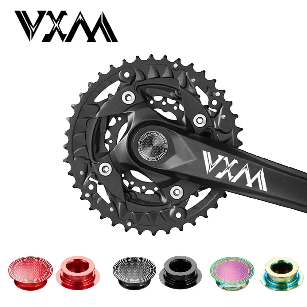 DHgate Waterproof Crankset Cover Screw Aluminum Alloy Dust Proof Disc Plug MTB Road Bike Crank Cover Sports Outdoors