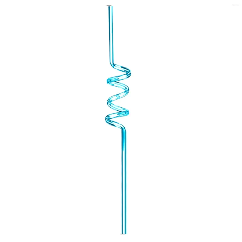 Copas descartáveis Straws Party Spiral Party Creative Lightweight Smooth Edge para cozinha El Restaurants B88