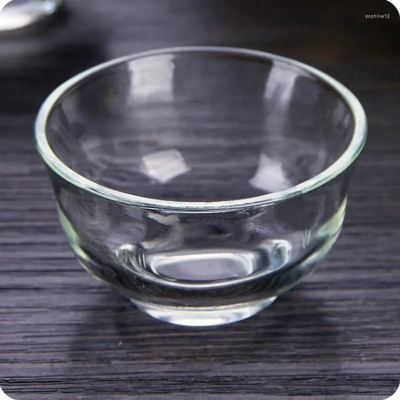 Weingläser kleiner Glas SEA Tasse Traditionelle runde Getränk Ware Transparent 45 ml