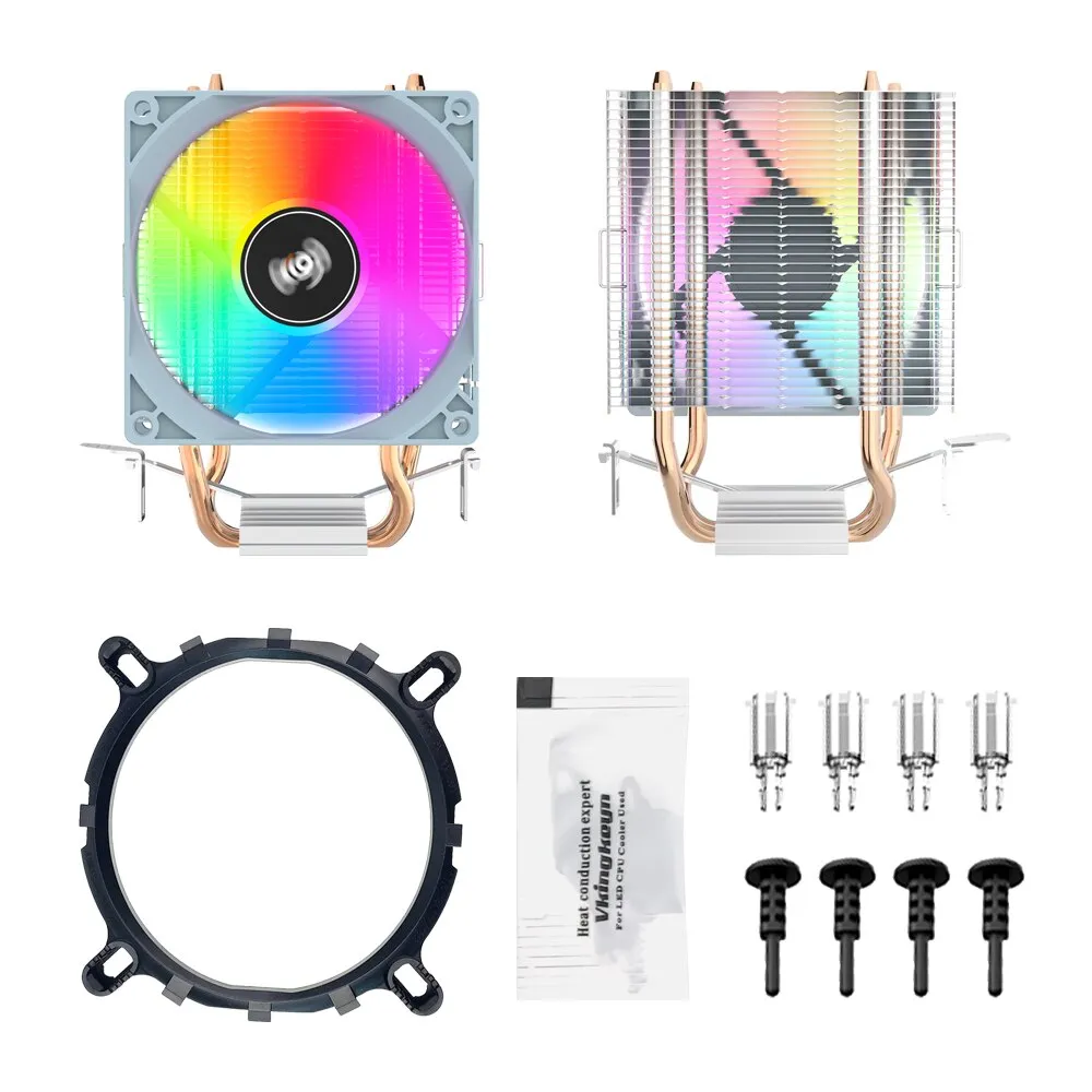 DHgate.com:Aigo ICE200PRO CPU Air Cooler: 2 Heatpipes, Radiator Cooling ...