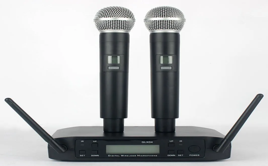 Microfone sem fio vocal dinâmico GLXD4 com o switch de karaokê de karaokê de Karaoke de alta qualidade para uso doméstico de karaokê de karaokê para uso doméstico 2552703