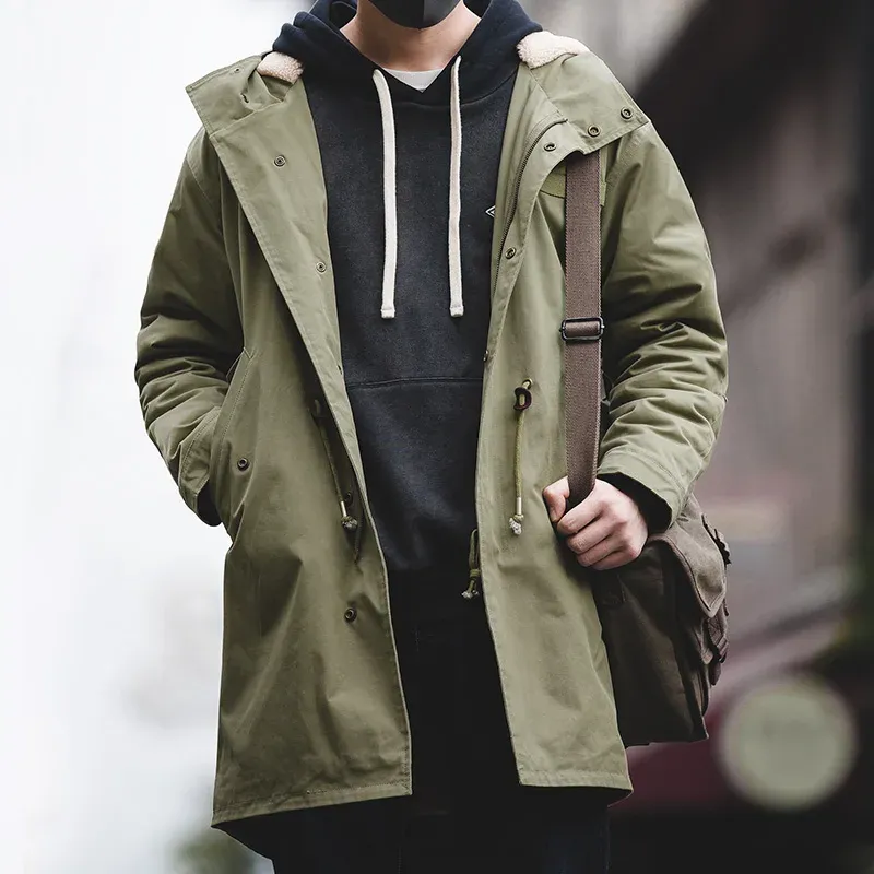 M51 winter parka proportioned hood