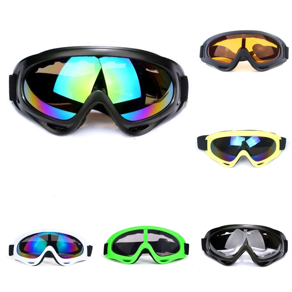 NOWOŚĆ ELEKTRONIKA CAR 2024 MOTORCYCLE MOTORCYCLE ANTY GLATE MOTOCROSS SUN SUN SUN SUNSESS Sports Ski Goggles Windproof Dust -Approof UV Akcesoria ochronne