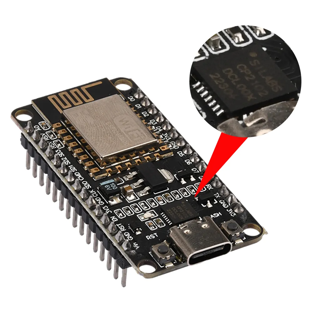 NodeMCU Lua V3 ESP8266 WiFi Development Board CP2102 Serial Module With ...