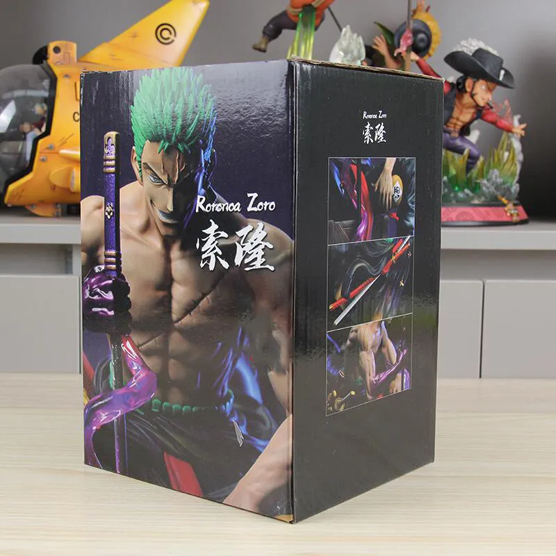 Anime One Piece Roronoa Zoro Figure: 15cm Action Figurine, Dual