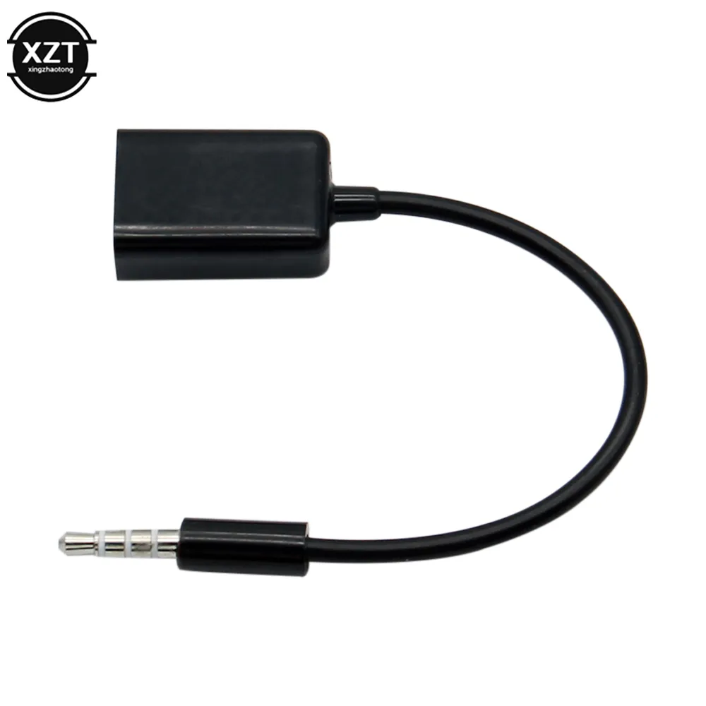 USB 2.0 Male AUX universal audio plugins Cable