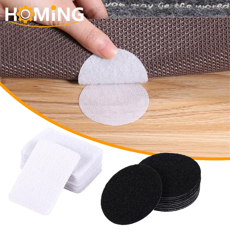 60mm 60*40mm Strong Self Adhesive Fastener Dots Stickers Adhesive Tape For Bed Sheet Sofa Mat Double-sided Carpet Anti Slip Mat